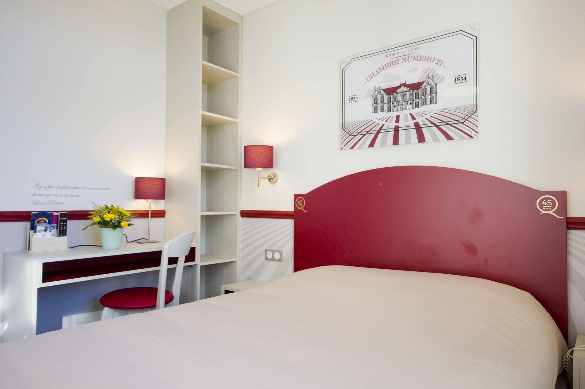 בורדו Hotel Des 4 Soeurs מראה חיצוני תמונה